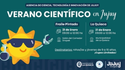 Verano Cient&iacute;fico: explorando la Ciencia y la Tecnolog&iacute;a de manera divertida