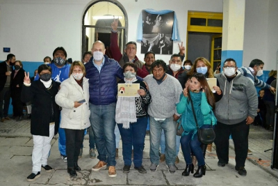 La antigua casa peronista reabri&oacute; sus puertas de la mano del concejal Mat&iacute;as Dom&iacute;nguez