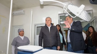 Morales inaugur&oacute; la sala de tomograf&iacute;a del hospital de Humahuaca
