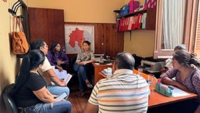 Funcionarios y jefes comunales delinearon agenda de trabajo por fiestas populares