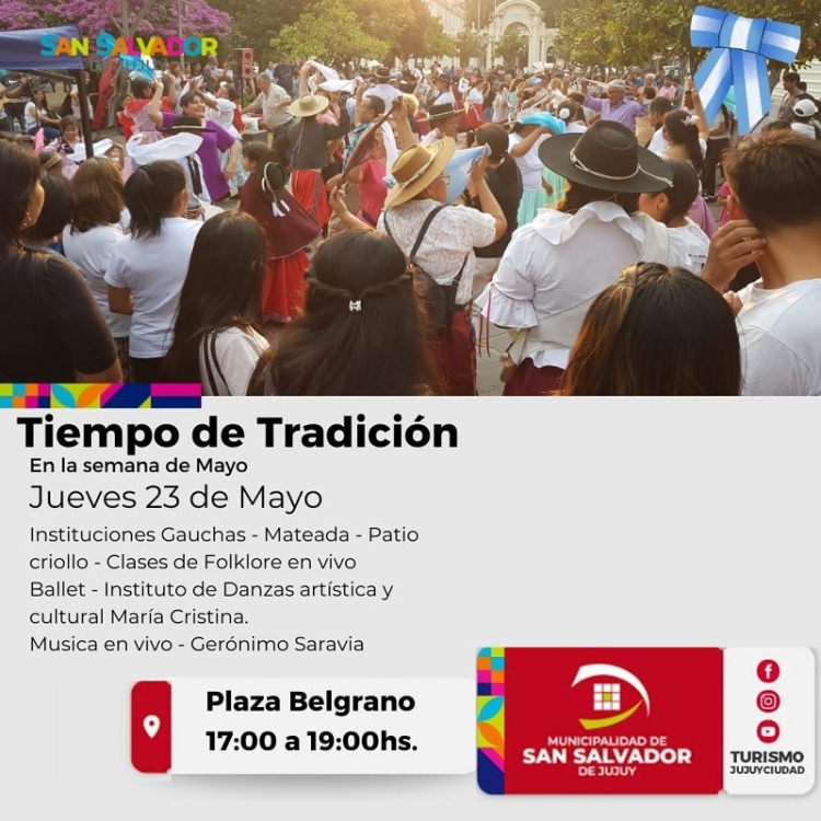 &ldquo;Tiempo de Tradici&oacute;n&rdquo; para celebrar el 25 de Mayo
