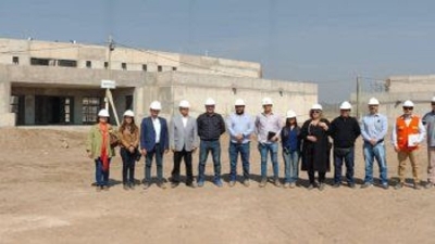 Jueces visitaron la obra del nuevo Complejo Penitenciario en Chalic&aacute;n