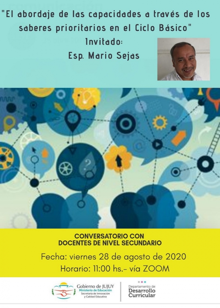 Invitan al 10&deg; encuentro del Ciclo de conversatorio