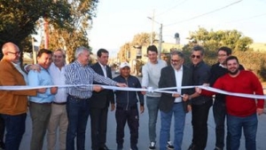 Sadir inaugur&oacute; pavimento en Alto Comedero