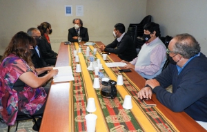 El ministro de trabajo y empleo recibi&oacute; a la asociaci&oacute;n judicial de la provincia