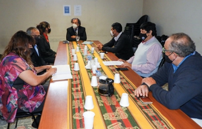 El ministro de trabajo y empleo recibi&oacute; a la asociaci&oacute;n judicial de la provincia