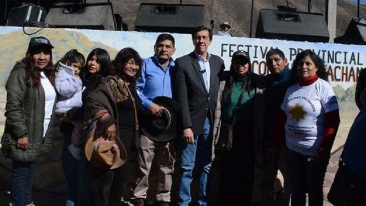 Sadir particip&oacute; del Festival del Yac&oacute;n y la Pachamama en B&aacute;rcena