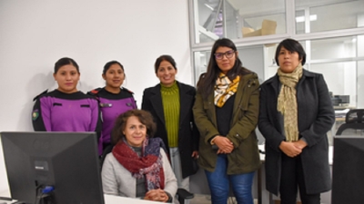 Visita al Centro de Monitoreo de la Provincia