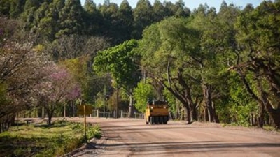 Jujuy Construye: avanzan obras de pavimentaci&oacute;n de la RP 56, desde Carahunco a La Mendieta