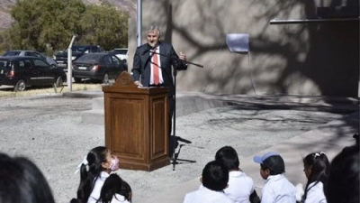 Morales inaugurar&aacute; este mi&eacute;rcoles el edificio del Secundario 39 de Campo Verde