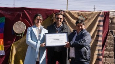 El m&aacute;gico pueblo de Barrancas recibi&oacute; el certificado de Best Tourism Villages