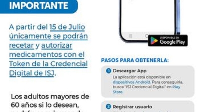 El ISJ implementa la receta digital para todos los afiliados