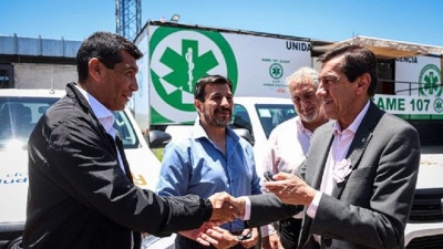 Sadir refuerza la atenci&oacute;n sanitaria con nuevos m&oacute;viles de itinerancia y base del SAME