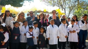 Sadir inaugur&oacute; obras edilicias en la Escuela N&deg; 22 y el Secundario Rural N&deg; 4 de Carahunco