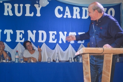 Firme apoyo de Rub&eacute;n Rivarola y Carolina Mois&eacute;s a &ldquo;Ruly&rdquo; Cardozo candidato a  Intendente por Fraile Pintado