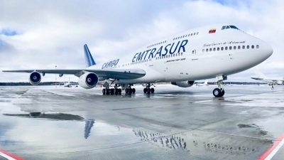 La Justicia argentina hizo lugar al pedido de EEUU para incautar el avi&oacute;n venezolano