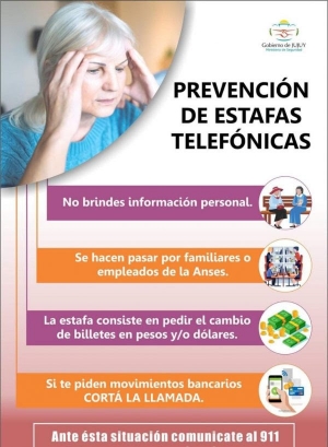 Prevenci&oacute;n de estafas telef&oacute;nicas