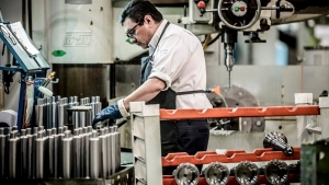 El uso de la capacidad instalada de la industria fue de 56,8% en julio