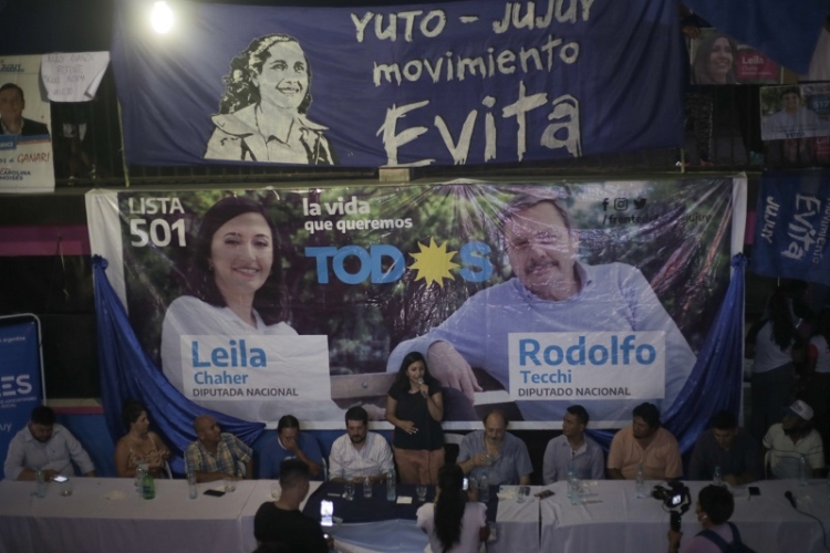 Vecinos del ramal juje&ntilde;o ratificaron su apoyo a Leila Chaher