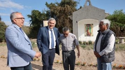 Gerardo Morales inaugur&oacute; la gruta de la Virgen de Guadalupe en San Pedro