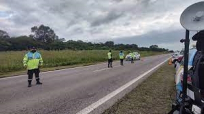 Seguridad vial reporta 134 actas positivas de alcoholemia