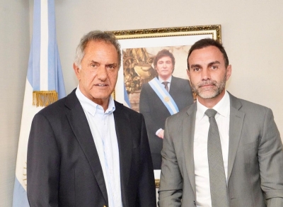 Ezequiel Atauche se reuni&oacute; con Daniel Scioli para fortalecer el turismo en Jujuy