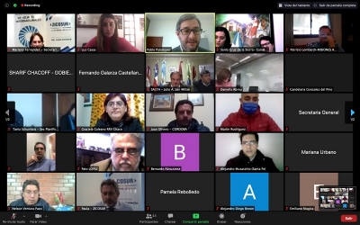 Reuni&oacute;n de representantes de relaciones internacionales de la Zicosur