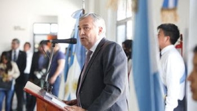 Morales inaugur&oacute; una nueva escuela secundaria en Monterrico financiada con la renta de Cauchari