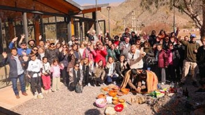 El Tren Solar celebr&oacute; la Pachamama en un viaje &uacute;nico por la Quebrada de Humahuaca