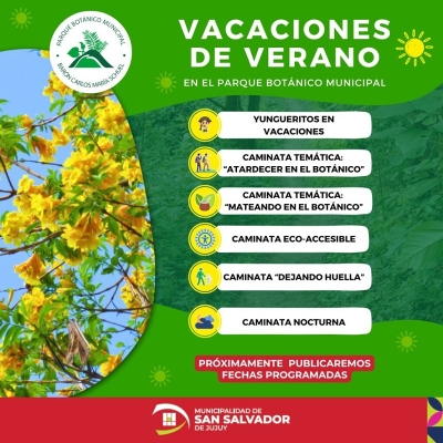 Verano en el Parque Bot&aacute;nico Municipal: propuestas para disfrutar, aprender y conectar con la naturaleza