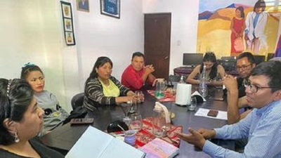 Acuerdan acciones para fortalecer trabajo con la Asociaci&oacute;n Puna Activa