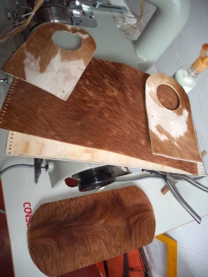 Donaron cueros a agricultores familiares