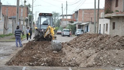 Avanzan obras de pavimentaci&oacute;n en Alto Comedero