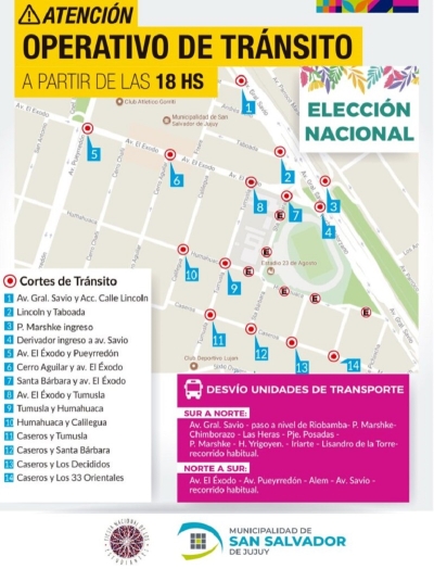 Disposiciones del tr&aacute;nsito por la elecci&oacute;n de la representante nacional