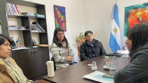 Reuni&oacute;n con referente de Cooperativa de Mujeres de Quebrada