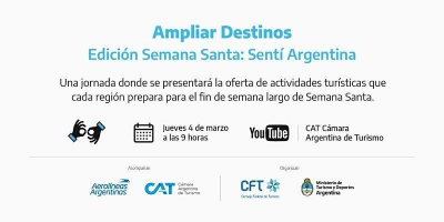 Jujuy participar&aacute; de la edici&oacute;n Semana Santa de Ampliar Destinos
