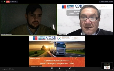 Reuni&oacute;n por el corredor bioce&aacute;nico vial