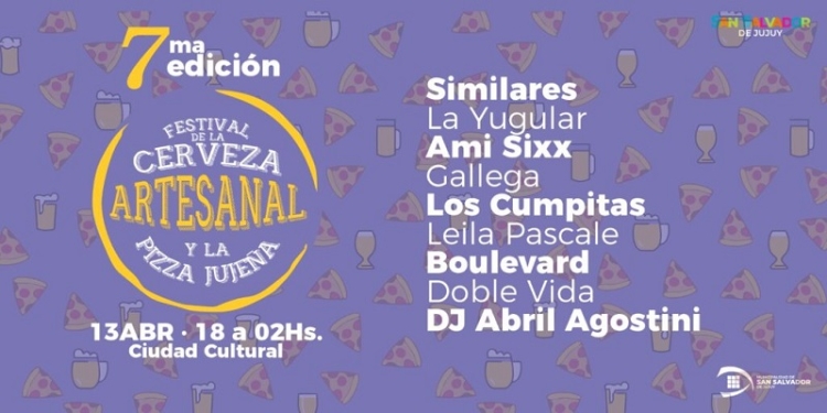 Llega la s&eacute;ptima edici&oacute;n del Festival de la Cerveza Artesanal y Pizza Juje&ntilde;a