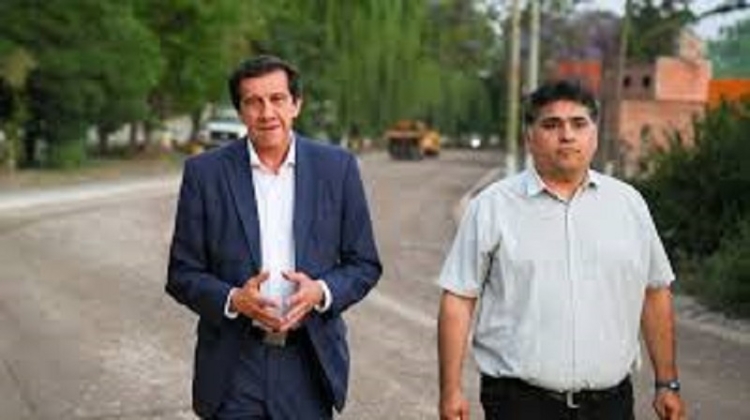 Sadir supervis&oacute; la recta final de la pavimentaci&oacute;n de la avenida Islas Malvinas en Monterrico