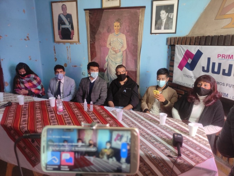 Ren&eacute; Casas particip&oacute; de la presentaci&oacute;n de candidatos a concejales del Frente Primero Jujuy por La Quiaca