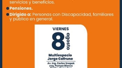 Oficina M&oacute;vil de Asesoramiento para personas con discapacidad estar&aacute; en Alto Comedero