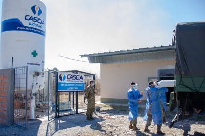 Puesta a punto de la planta de carga de Ox&iacute;geno