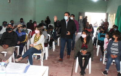 Reuni&oacute;n con vecinos de sector b5 de alto comedero