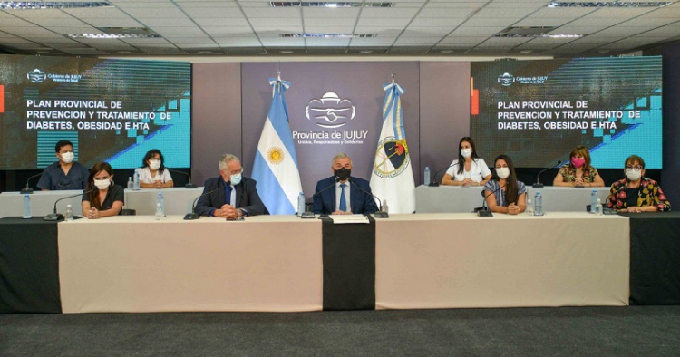 Morales present&oacute; el Plan Provincial de Diabetes, Obesidad e Hipertensi&oacute;n Arterial