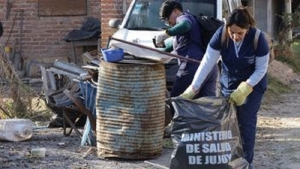 Dengue: Salud contin&uacute;a con el descacharrado en la capital juje&ntilde;a