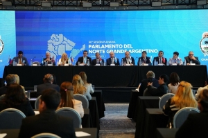 Bernis y legisladores juje&ntilde;os participaron de la agenda regional del Parlamento del Norte Grande