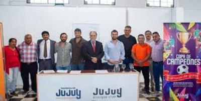 Lanzamiento de la segunda edici&oacute;n de la Copa de Campeones "Carnaval de Goles"