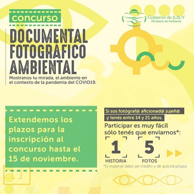 Extensi&oacute;n de plazos para el concurso documental fotogr&aacute;fico ambiental
