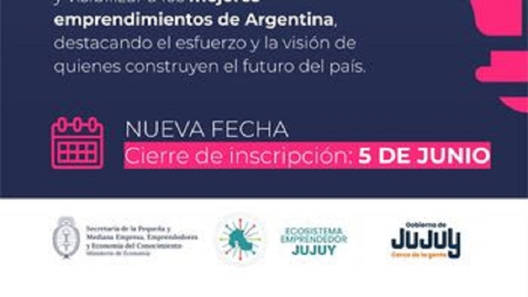 Se extiende la inscripci&oacute;n al concurso Emprendimiento Argentino