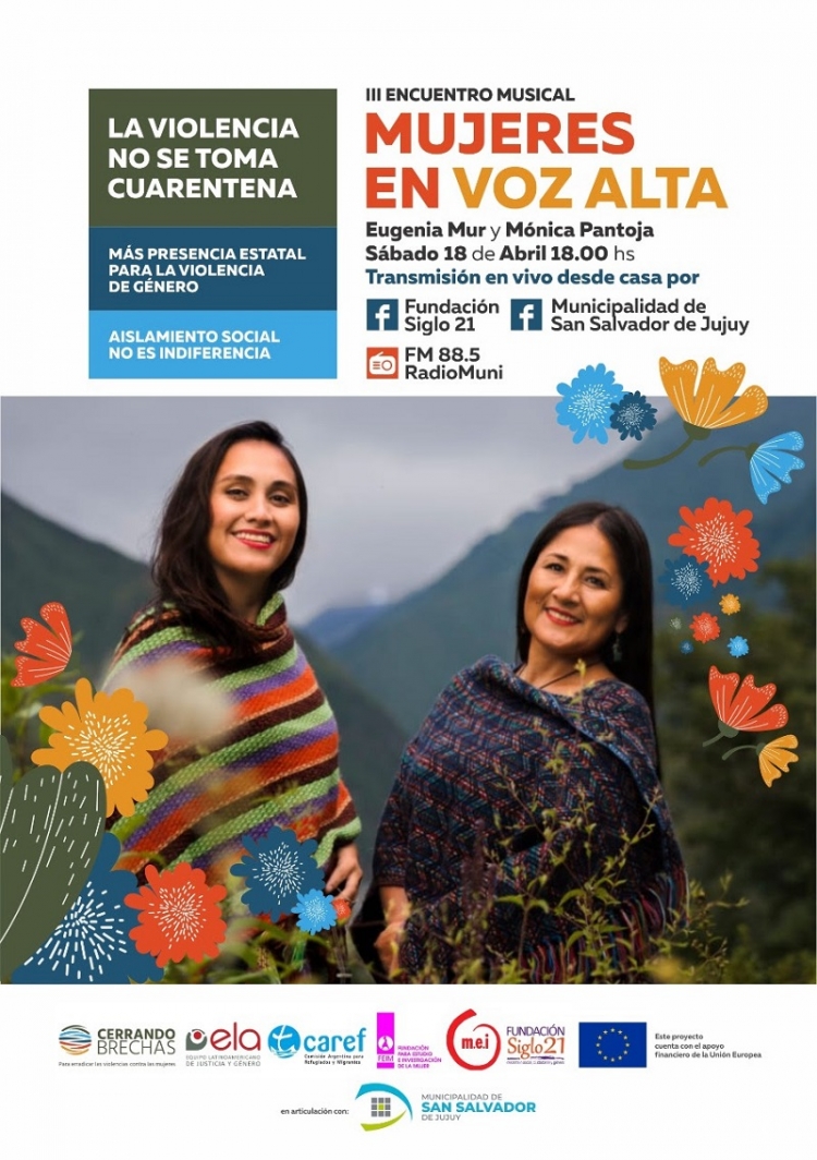 Recital on line con artistas juje&ntilde;as